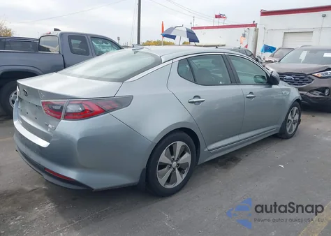 2014 Kia Optima Hybrid Ex from USA, damaged, VIN KNAGN4AD7E5070160